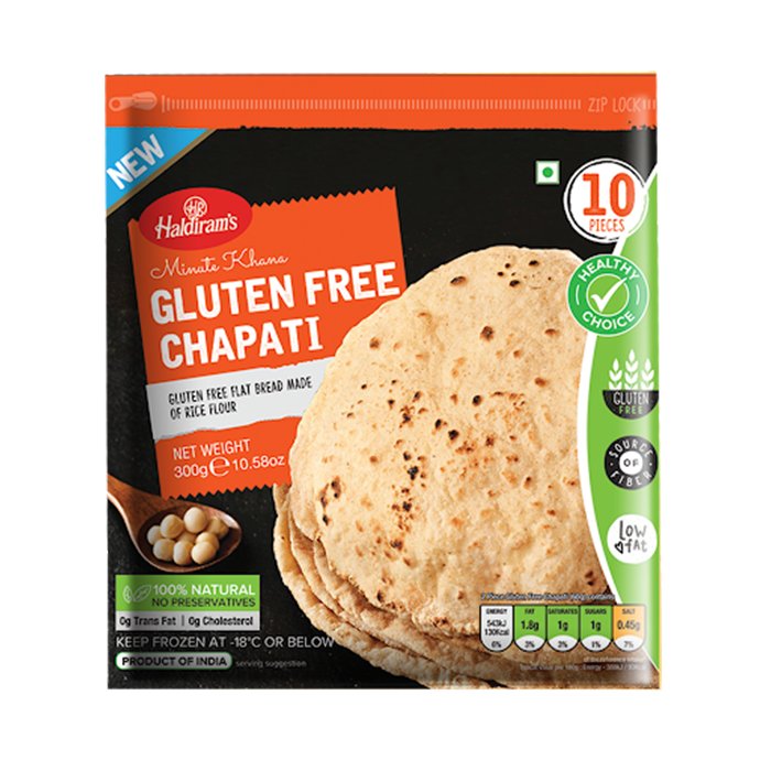 Haldiram - Gluten Free Chapati 10Ct
