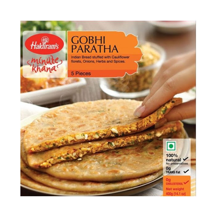 Haldiram - Gobhi Paratha 400 Gm