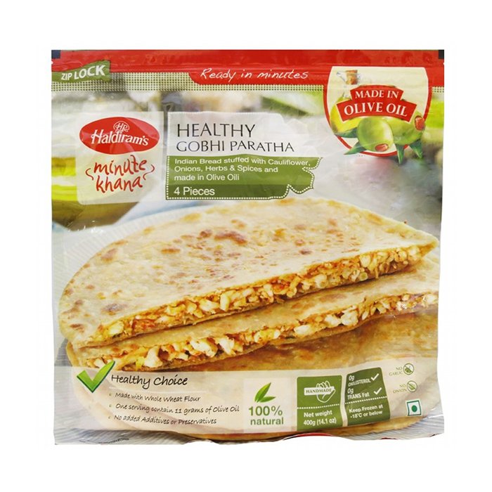 Haldiram - Healthy Gobhi Paratha 400 Gm