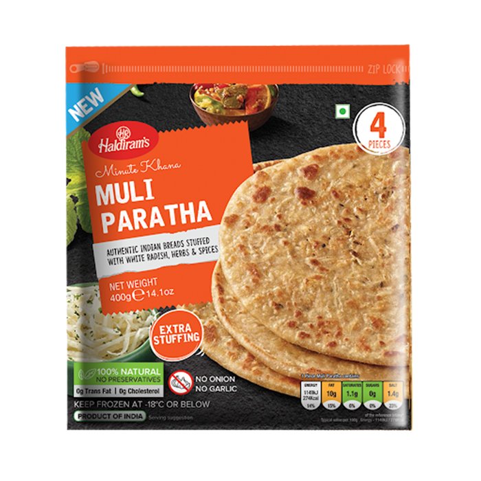 Haldiram - Muli Paratha 400 Gm