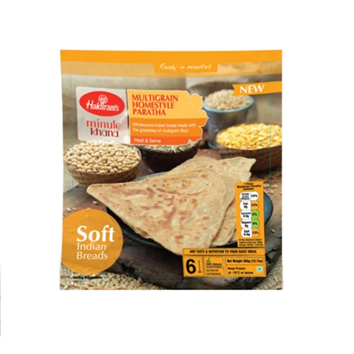 Haldiram - Multigrain Homestyle Paratha 6Ct
