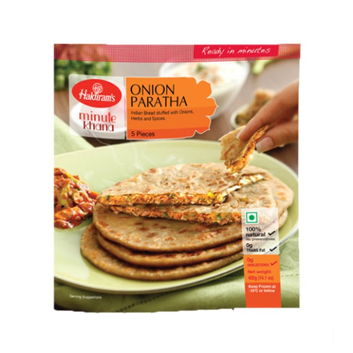 Haldiram - Onion Kulcha 400 Gm