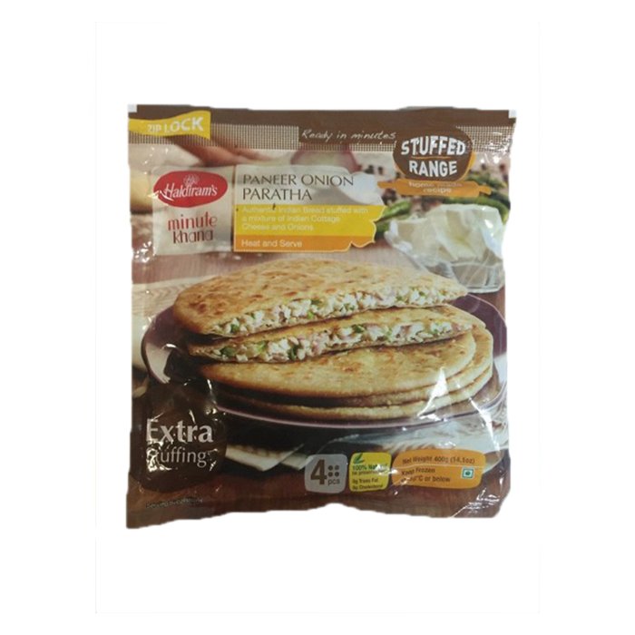 Haldiram - Paneer Onion Paratha 400 Gm