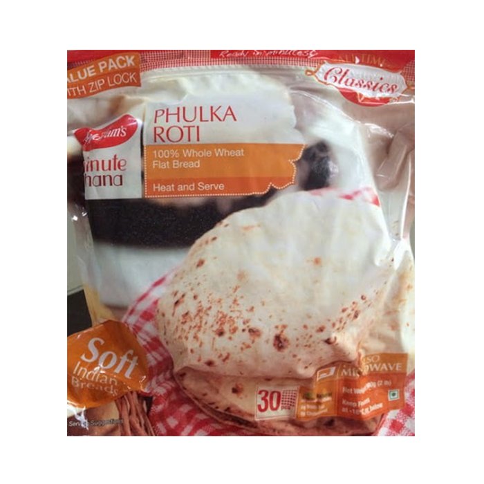 Haldiram - Phulka Roti Family Pack 900 Gm