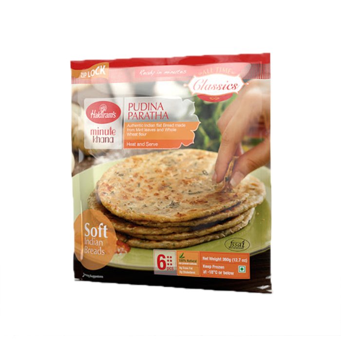 Haldiram - Pudina Paratha 400 Gm