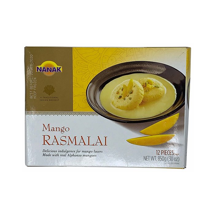 Nanak - Mango Rasmalai 12 Ct