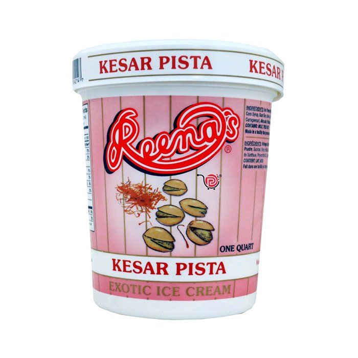 Reena - Kesar Pista Icecream 1Quart