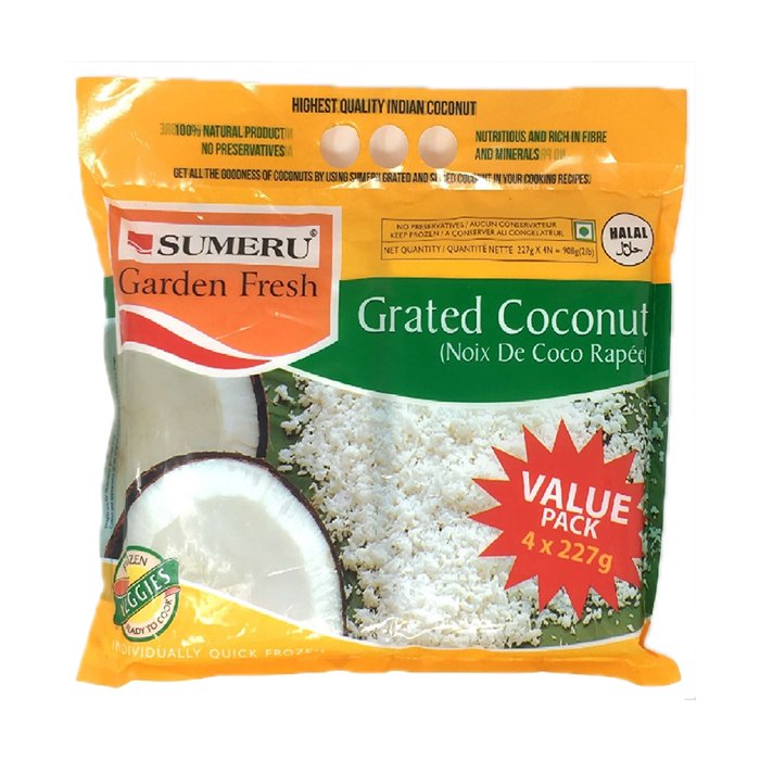 Sumeru - Grated Coconut 4x227 Gm