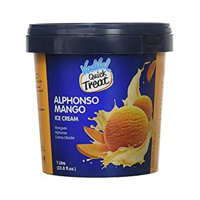 Vadilal - Alphonso Mango Icecream 1 Lt