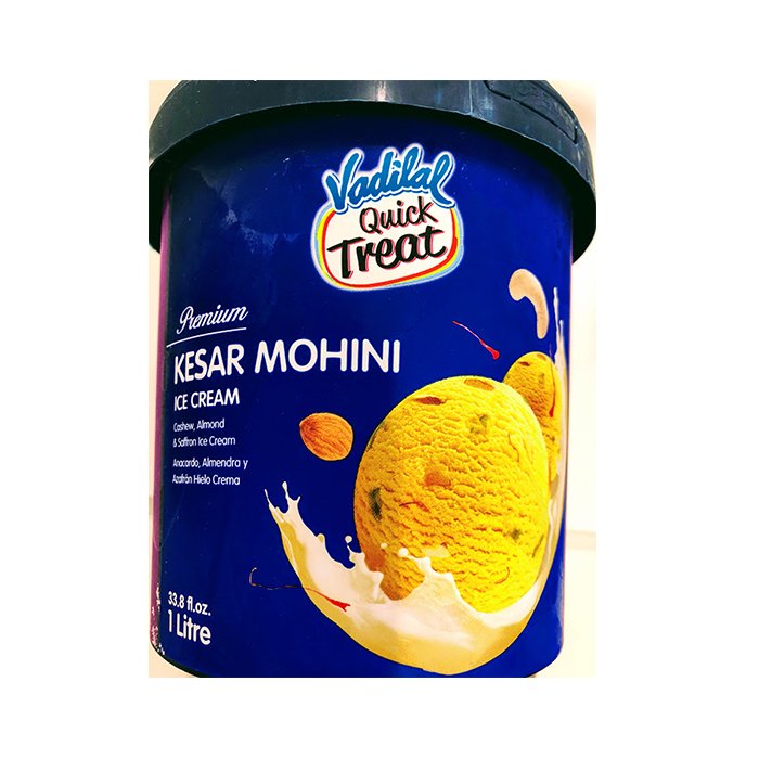 Vadilal - Kesar Mohini Icecream 1 Lt