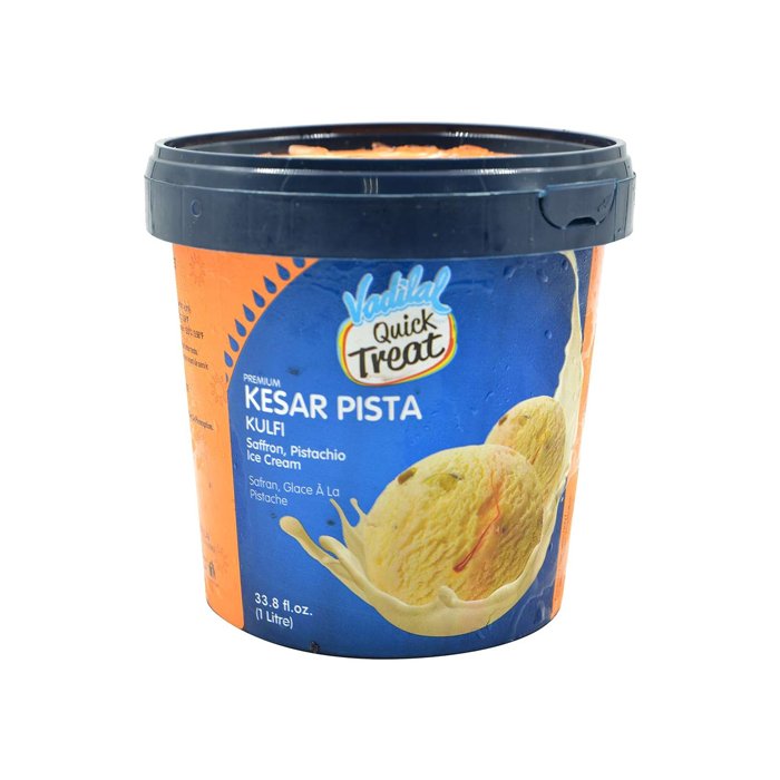 Vadilal - Kesar Pista Icecream 1 Lt