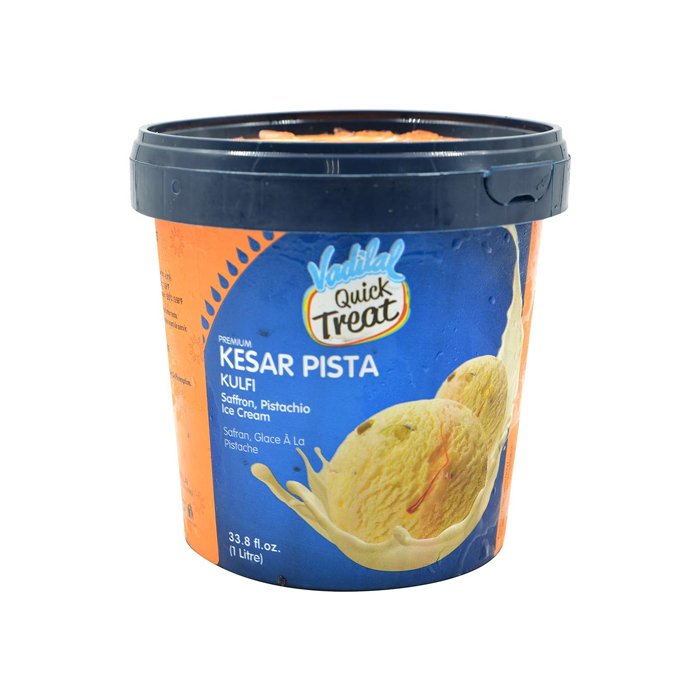 Vadilal - Kesar Pista Icecream 1 Lt