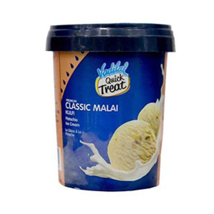 Vadilal - Malai Kulfi No Nuts Icecream 1 Lt