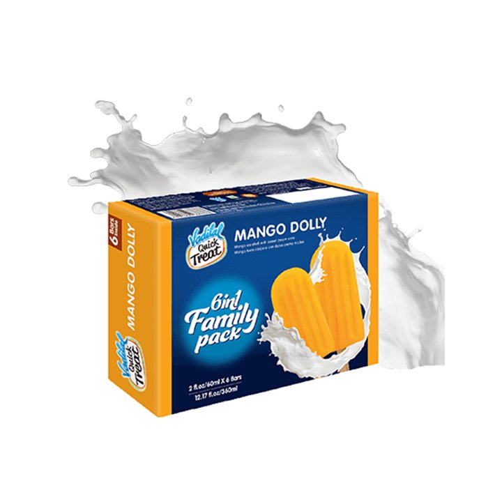 Vadilal - Mango Dolly 6in1 Family Pack 360 Ml
