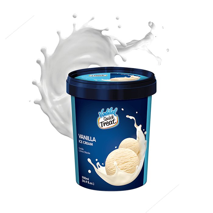 Vadilal - Vanilla Icecream 500 Ml