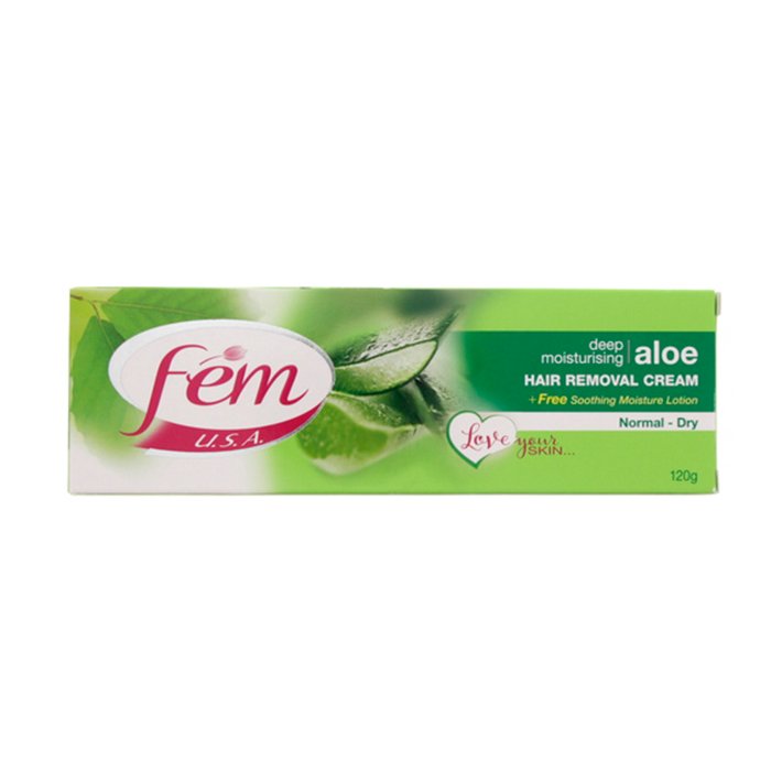 Fem - Aloe Hair Removal Creme 120 Gm