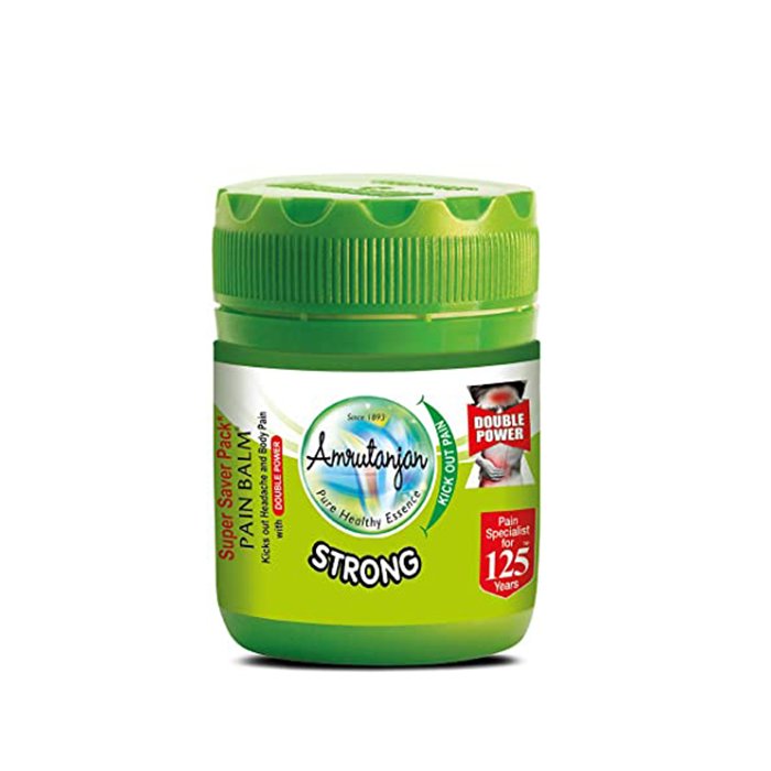 Amrutanjan Plain 25 Gm Strong Massage Green