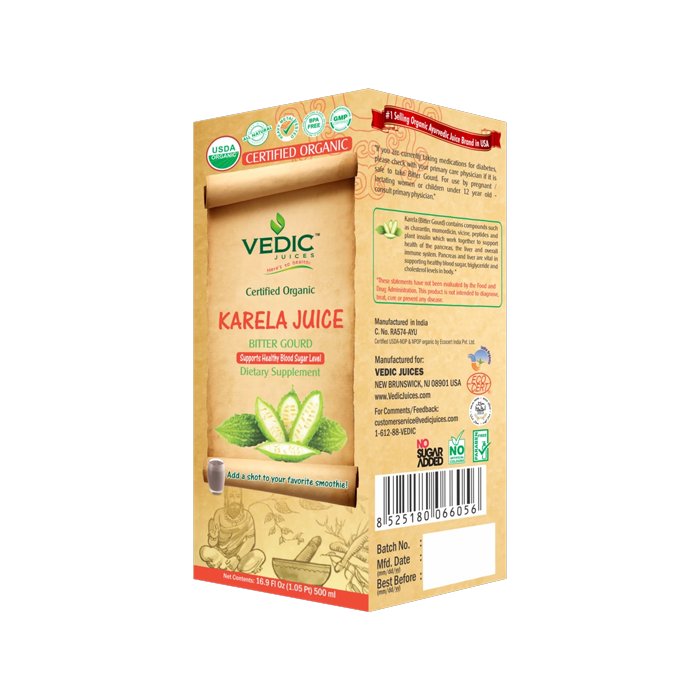 Vedic - Org Karela Juice 500 Ml