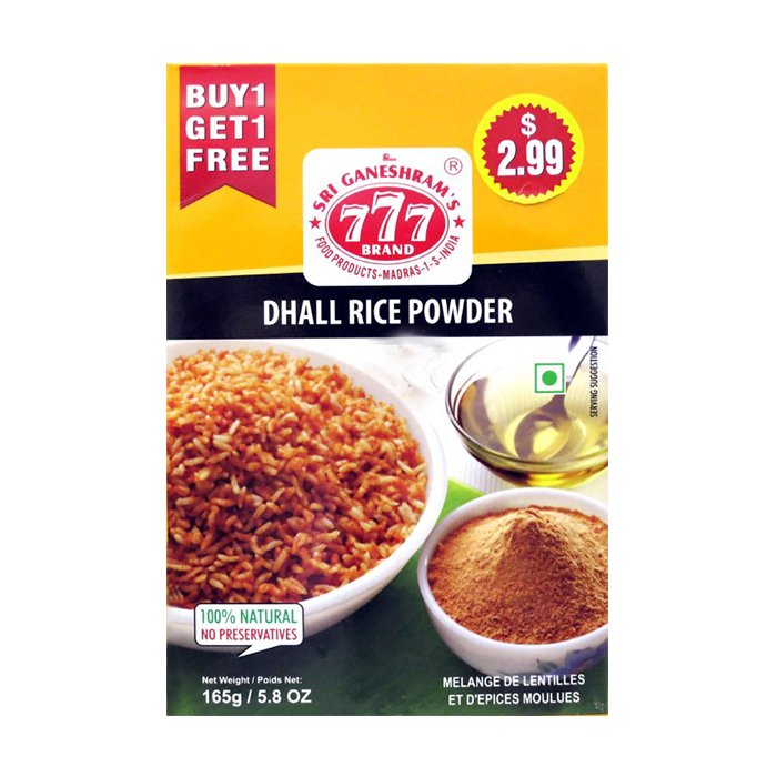 777 - Dhall Rice Powder 165 Gm