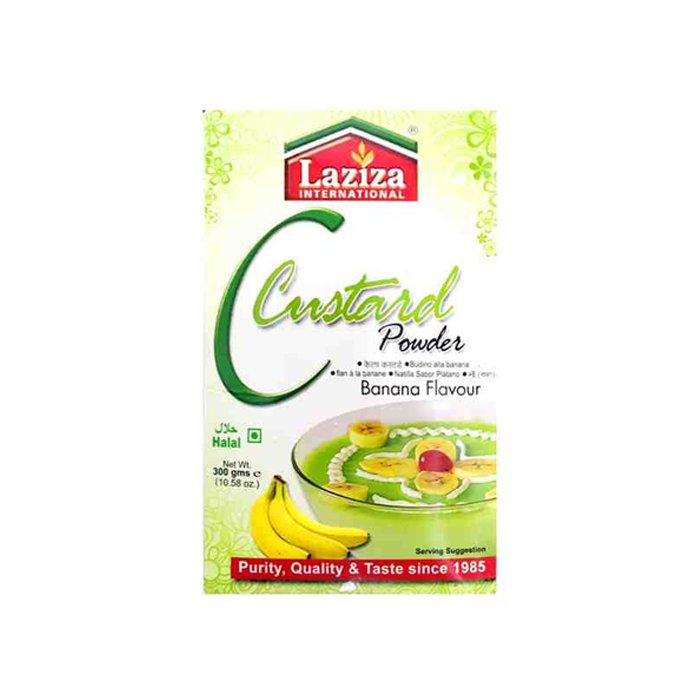 Laziza - Custard Powder Banana 300 Gm
