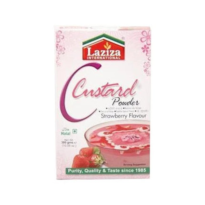 Laziza - Custard Powder Strawberry 300 Gm