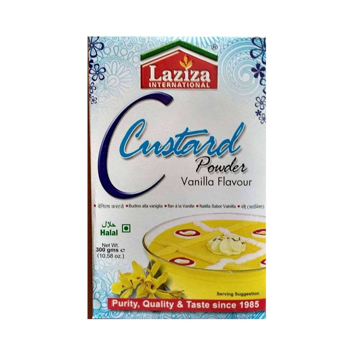 Laziza - Custard Powder Vanilla Flavour 300 Gm