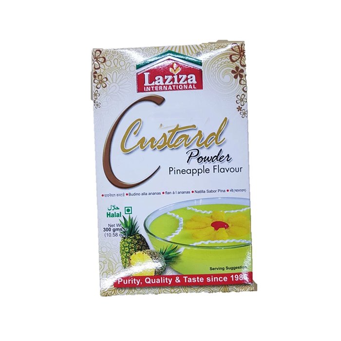 Laziza - Custard Powder Pineapple 300 Gm
