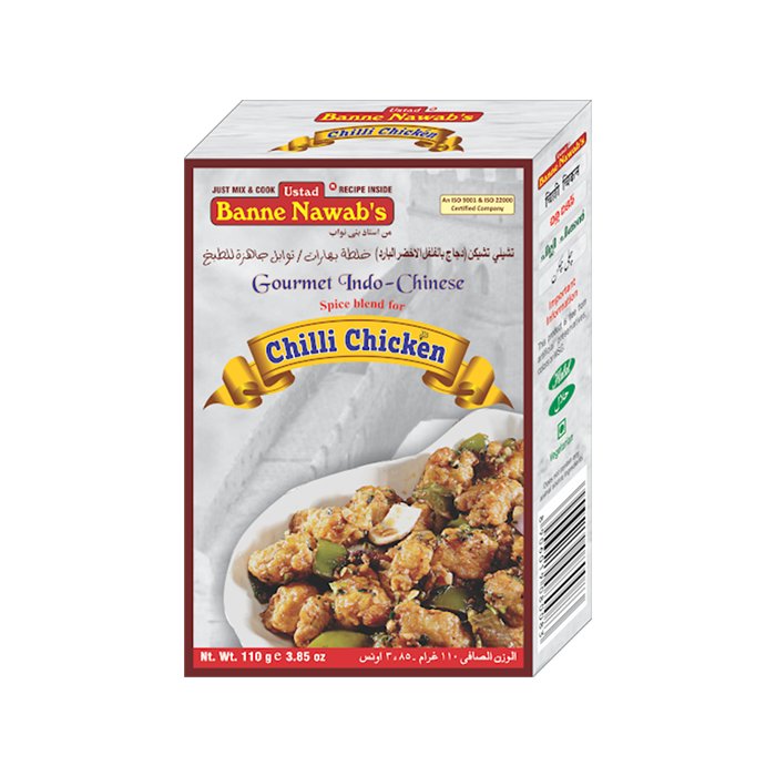 Ustad - Chilli Chicken Masala 110 Gm