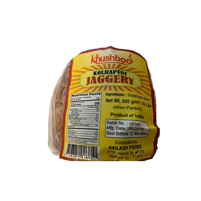 Khushboo - Kolhapuri Jaggery 500 Gm