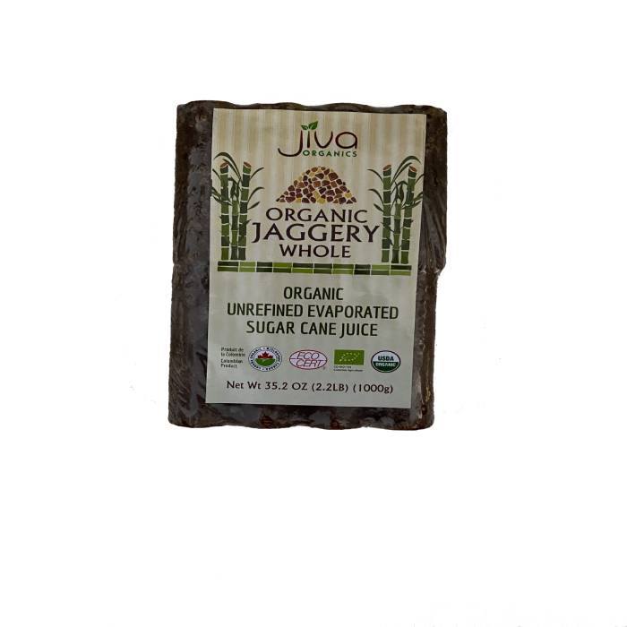 Jiva - Org Jaggery Whole Unrefined 1 Kg