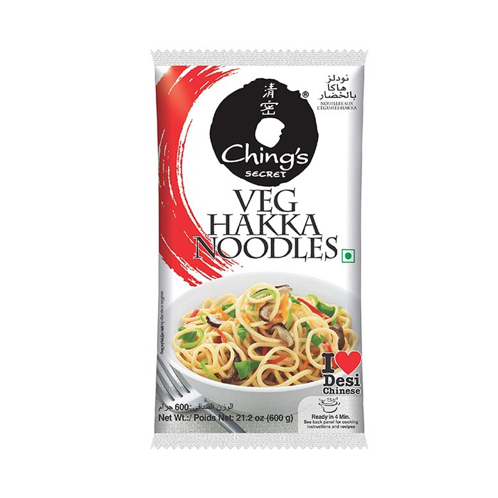 Chings - Hakka Veg Noodles 600 Gm