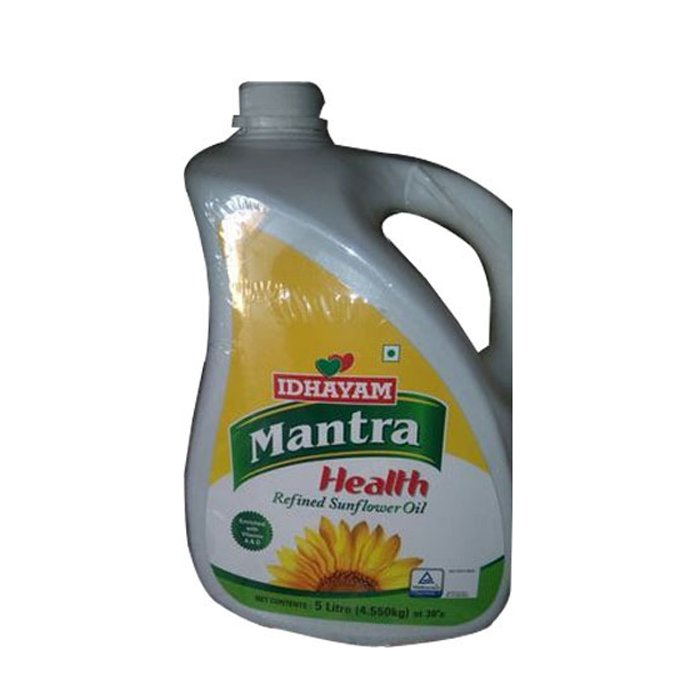 Idhayam - Sunflower Oil 5 Lt