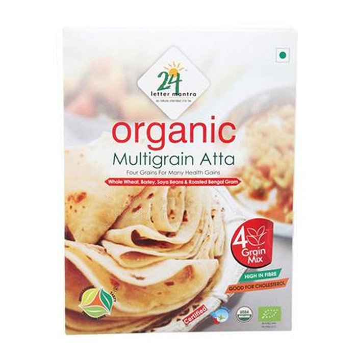 24 Mantra - Org Multi Grain Atta 2 Lb