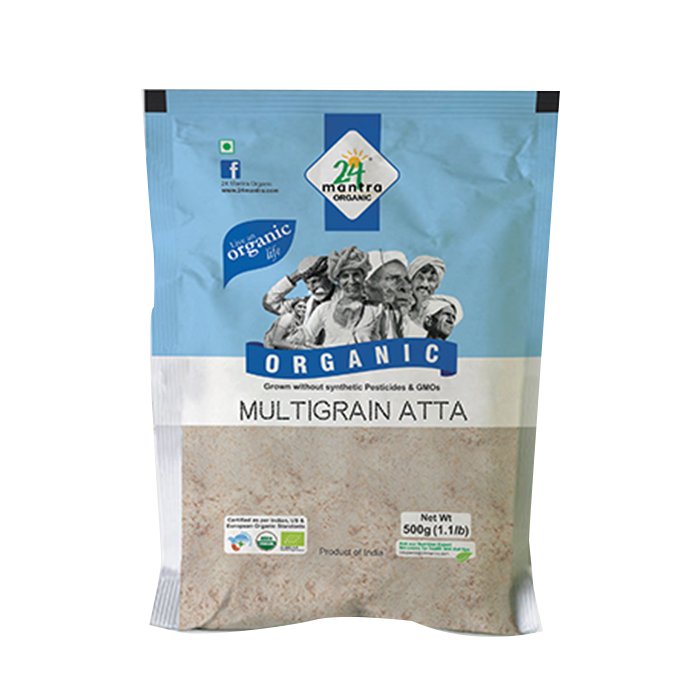 24 Mantra  - Multi Grain Sattu 500 Gm