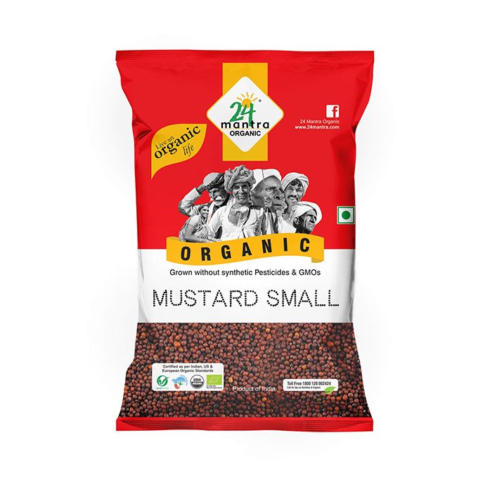 24 Mantra - Mustard Small 200 Gm 