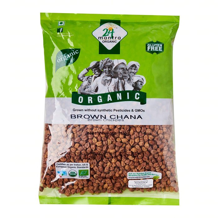 24 Mantra - Org Brown Chana 2 Lb 