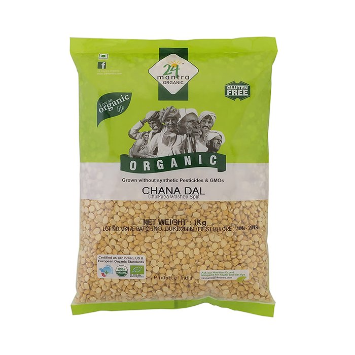 24 Mantra - Org Chana Dal 2 Lb 