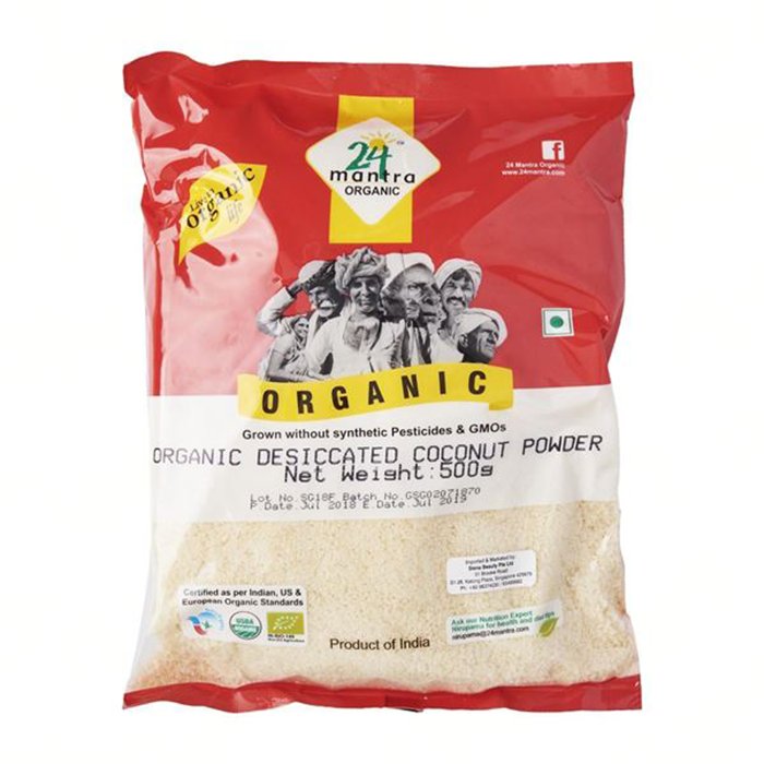 24 Mantra - Org Coconut Powder 1 Lb