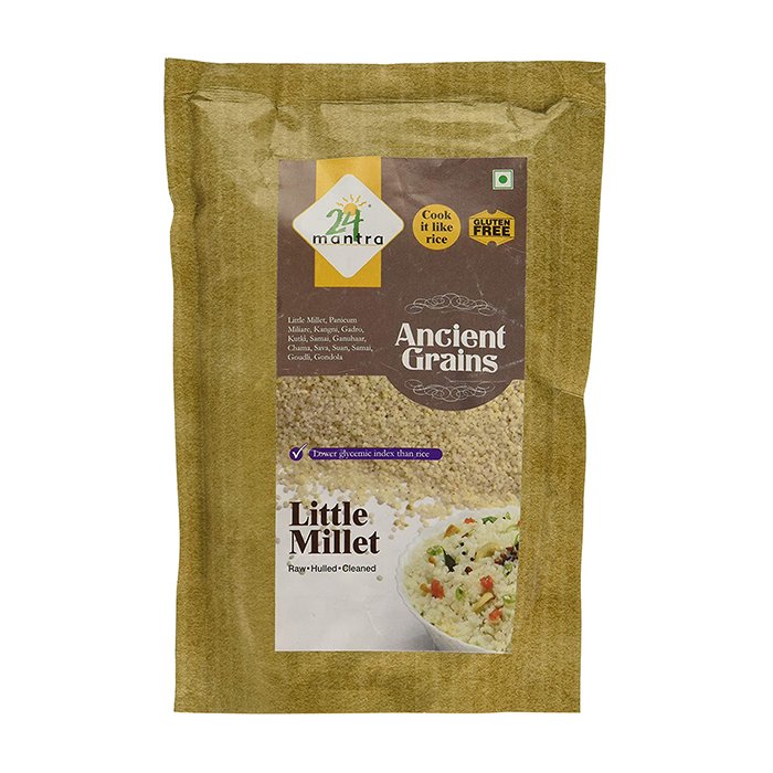 24 Mantra - Org Little Millet Pearled 500 Gm