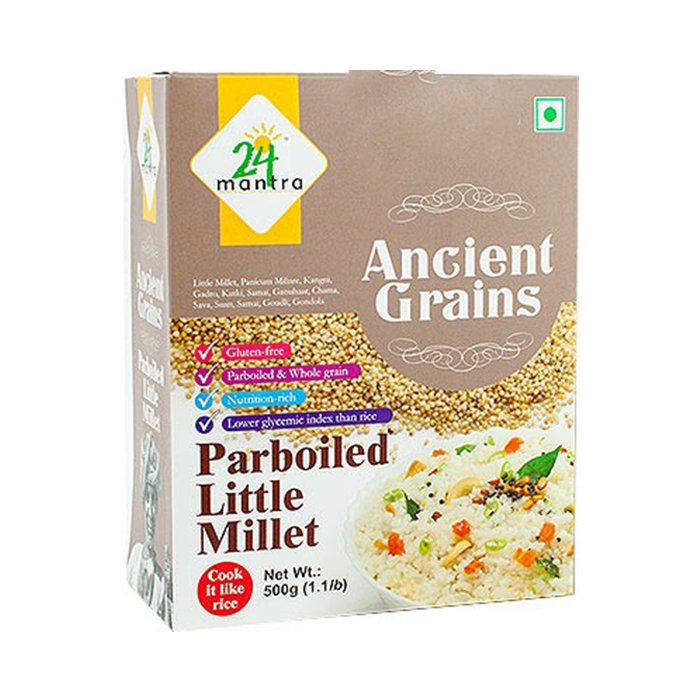 24 Mantra - Org Pearled Millet Little 2.2 Lb