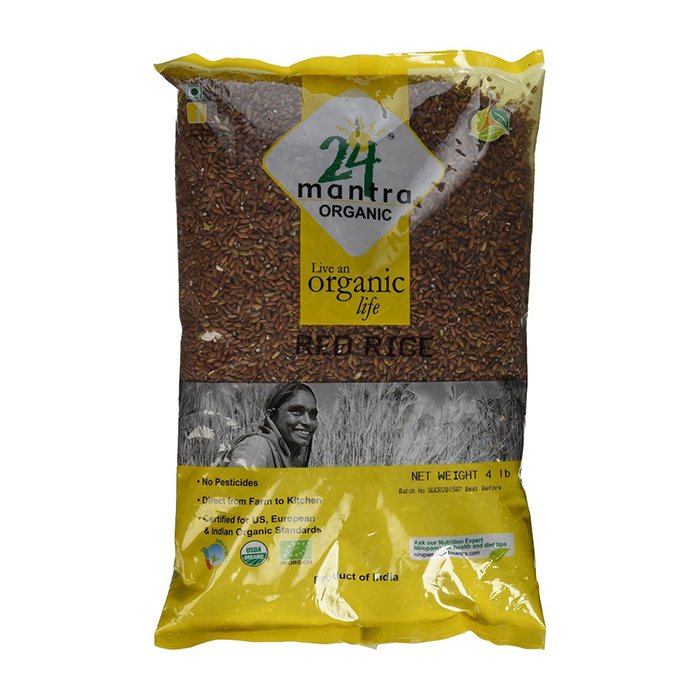 24 Mantra - Org Red Rice 4 Lb 