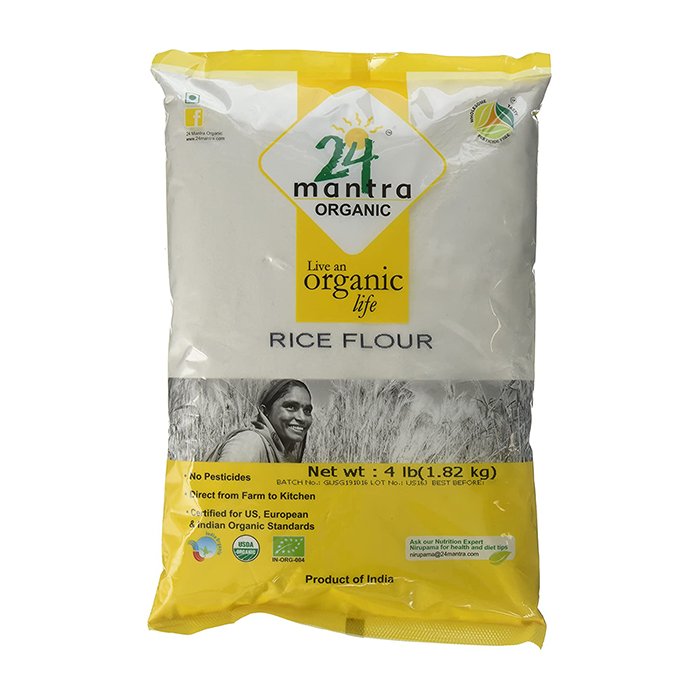 24 Mantra - Org Rice Flour 4 Lb