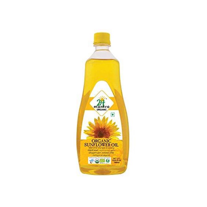 24 Mantra - Org Sunflower Oil 1 Lt