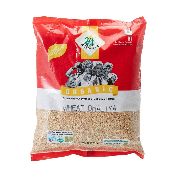 24 mantra - Org Wheat Daliya Dalia 2 Lb