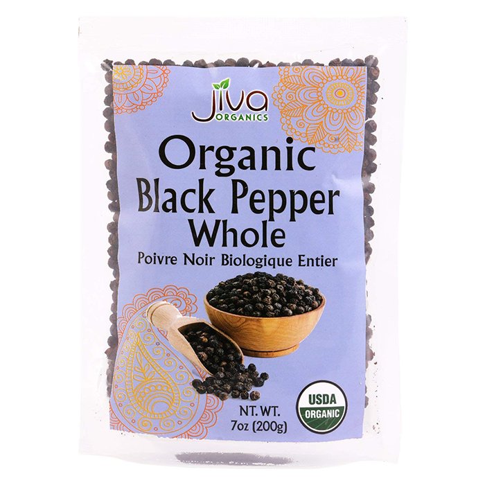 Jiva - Org Black Pepper Whole 200 Gm