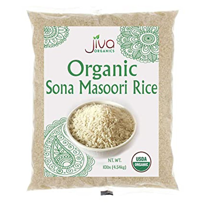 Jiva - Org Sona Masuri Rice 10 Lb