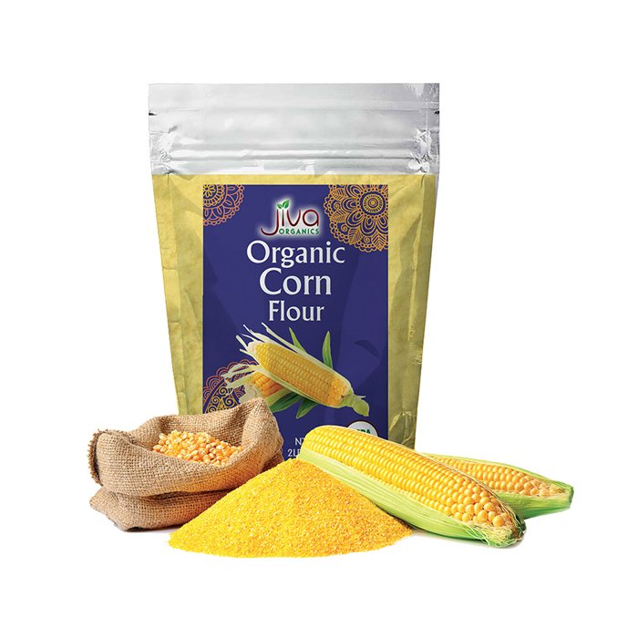 Jiva - Org Corn Flour 2 Lb