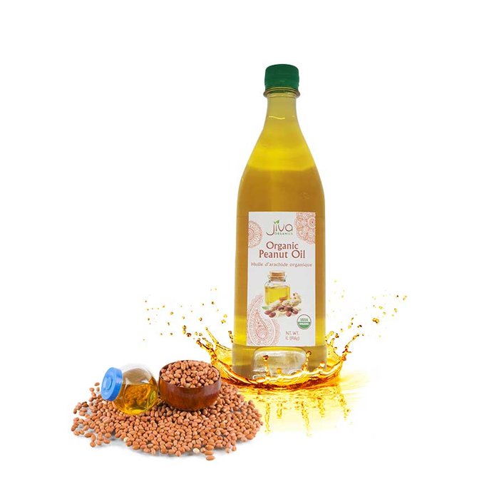 Jiva - Org Peanut Oil 1 Lt 