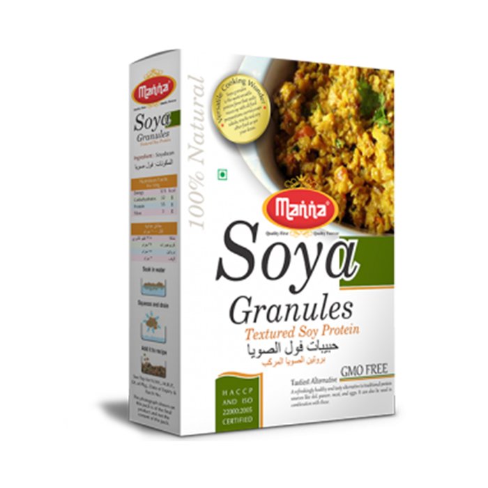 Manna  - Soya Granules 200 Gm 