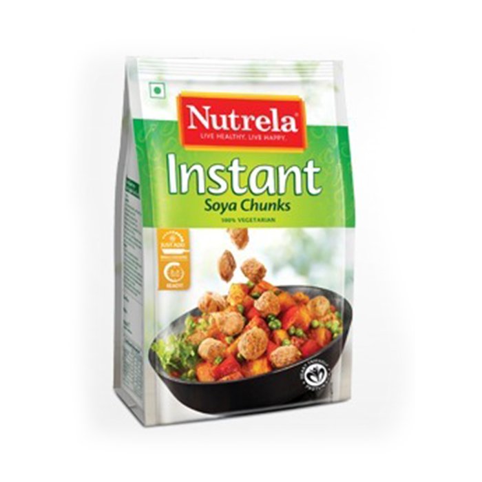 Nutrela  - Instant Soya Chunks  180 Gm